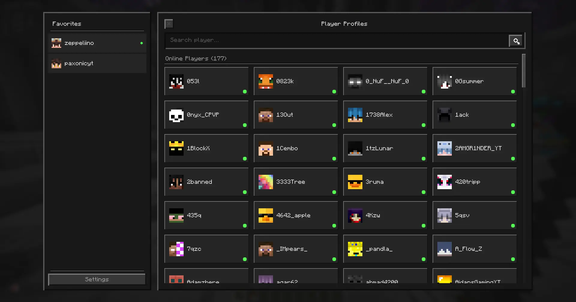 Classic Mode UI
