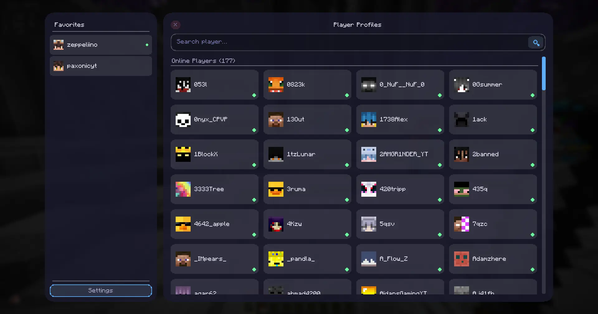 Modern Mode UI